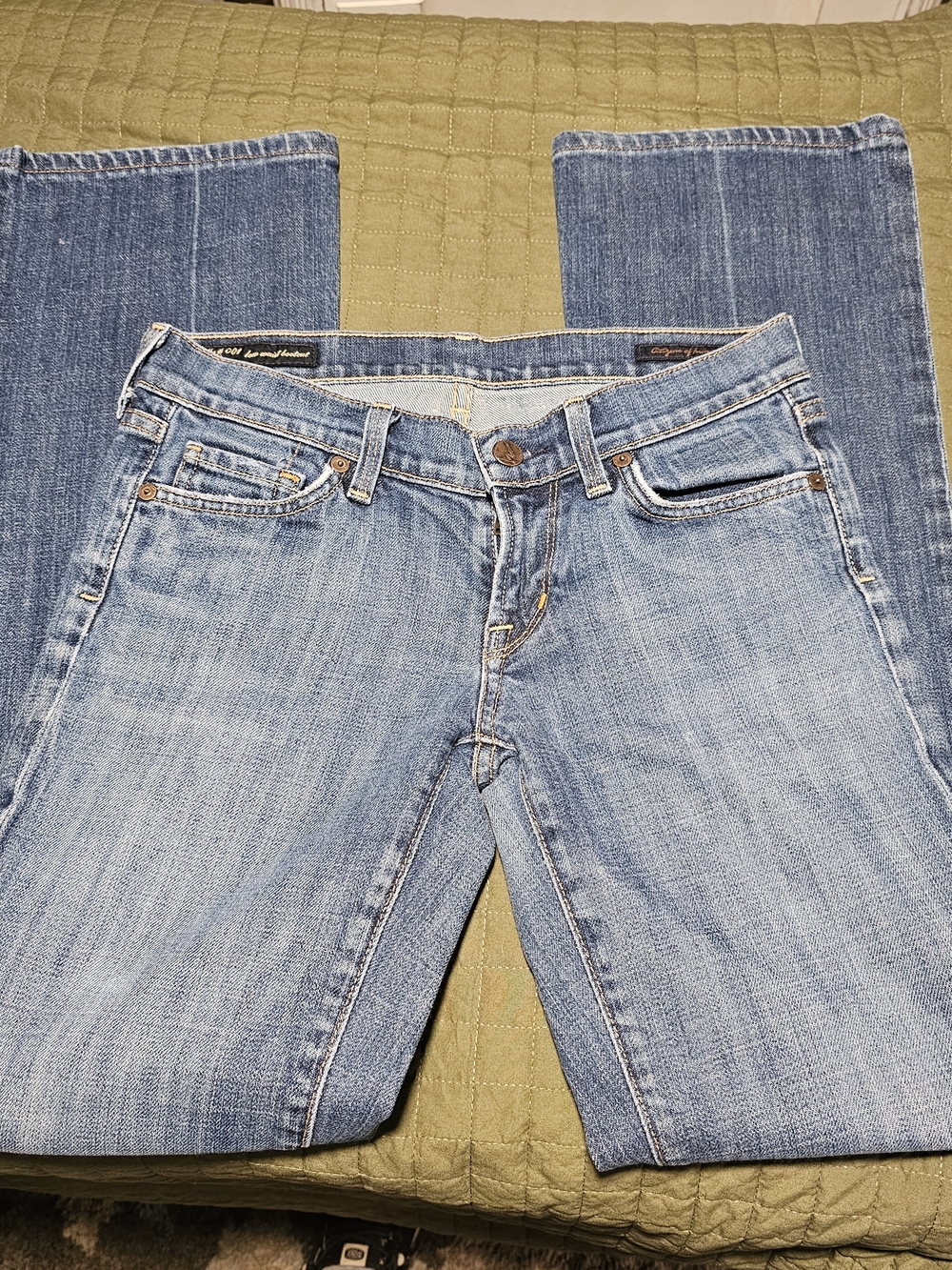 Citizens Of Humanity Light Blue Boot Cut Jeans